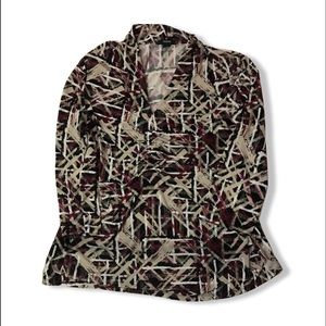 Alfani long sleeve blouse